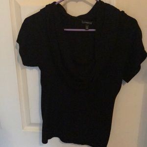 express short sleeve sweater